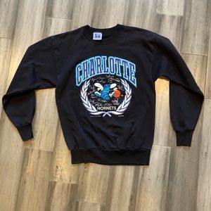 Vintage Charlotte Hornets Crewneck Sweater